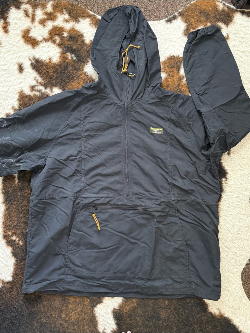 Men's Big and Tall Hooded Anorak Jacket